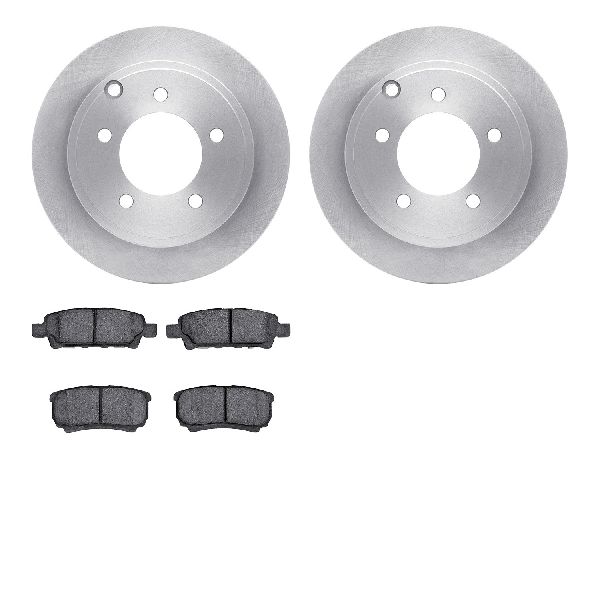 2009-2014 Dodge Avenger Disc Brake Kit - Rear (Dynamic Friction)