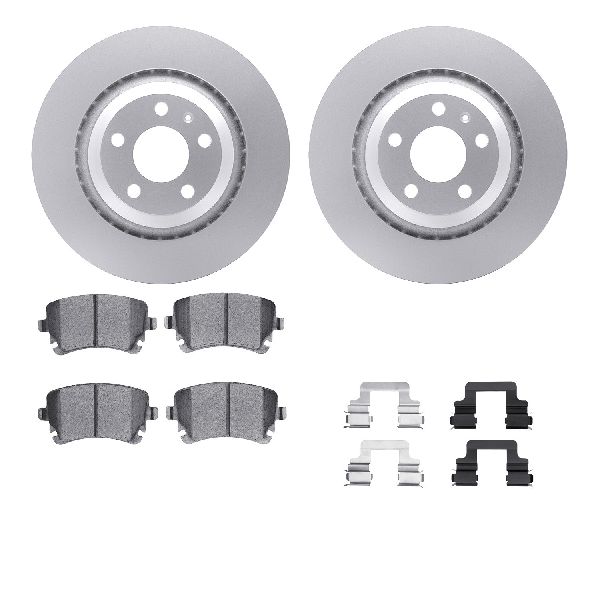 2005-2011 Audi A6 Quattro Disc Brake Kit - Rear (Dynamic Friction)