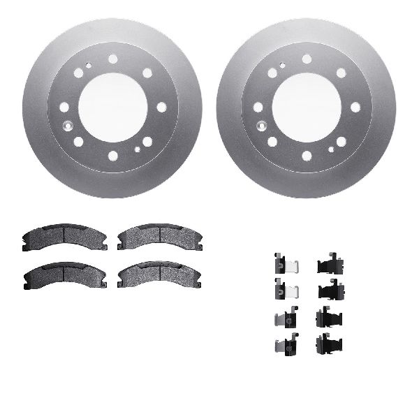2011-2019 GMC Sierra 2500 HD Disc Brake Kit - Front (Dynamic Friction)
