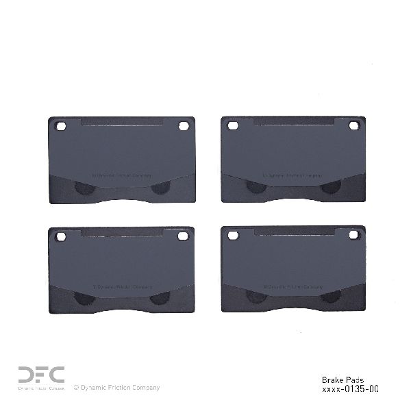1996-1997 Jaguar XJR Disc Brake Pad Set - Front (Dynamic Friction)