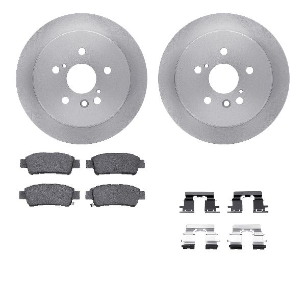 2004-2010 Toyota Sienna Disc Brake Kit - Rear (Dynamic Friction)
