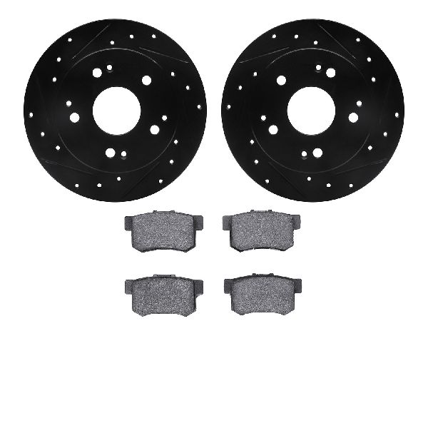 2002-2006 Acura RSX Disc Brake Kit - Rear (Dynamic Friction)
