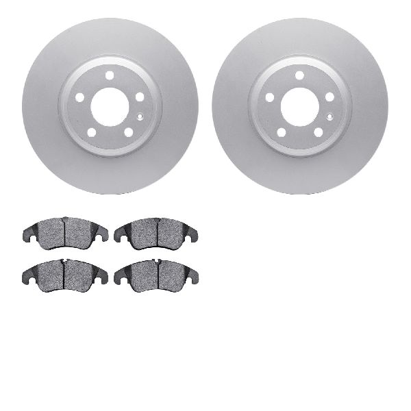 2009-2012 Audi Q5 Disc Brake Kit - Front (Dynamic Friction)