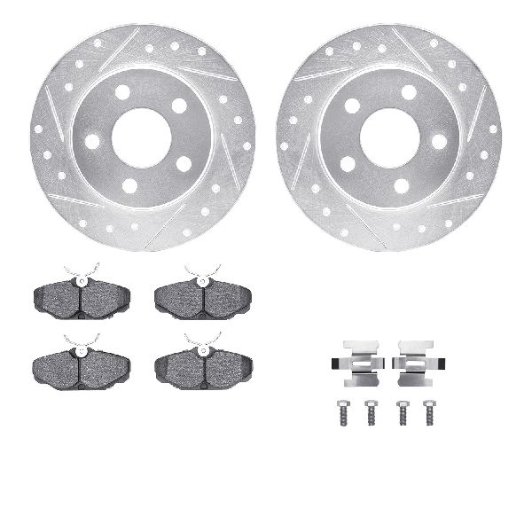 1993-2005 Mercury Sable Disc Brake Kit - Rear (Dynamic Friction)