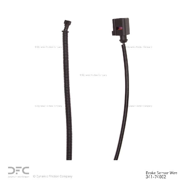 2004-2006 Volkswagen Phaeton Disc Brake Pad Wear Sensor - Rear (Dynamic Friction)