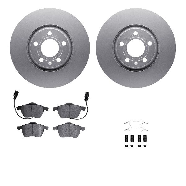1999-2004 Audi A6 Disc Brake Kit - Front (Dynamic Friction)
