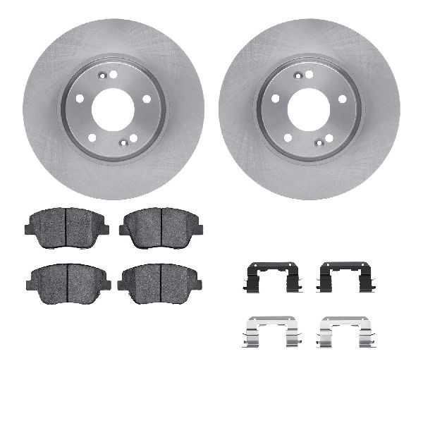 2009-2015 Hyundai Sonata Disc Brake Kit - Front (Dynamic Friction)
