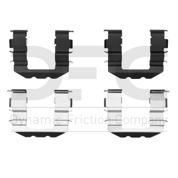 2007-2010 Kia Rondo Disc Brake Hardware Kit - Front (Dynamic Friction)