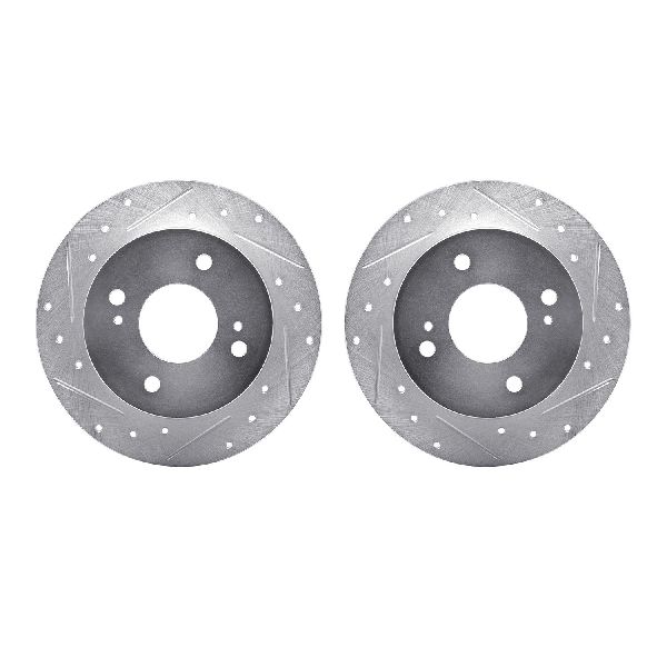 1991-2002 INFINITI G20 Disc Brake Rotor Set - Rear (Dynamic Friction)