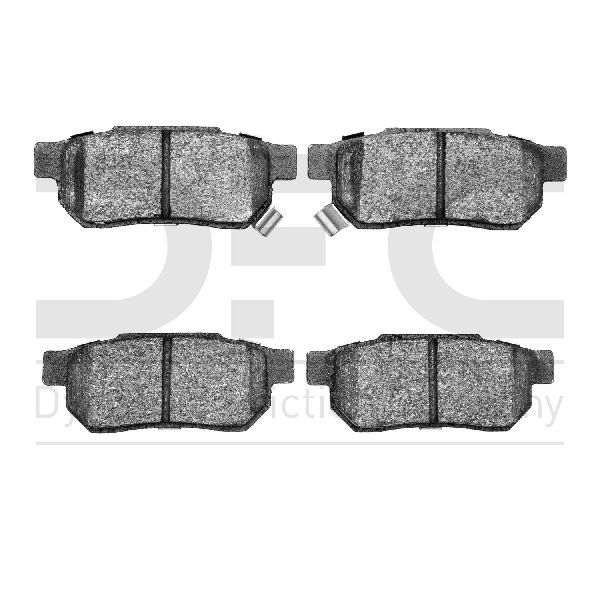 2010-2014 Honda Fit Disc Brake Pad Set - Rear (Dynamic Friction)