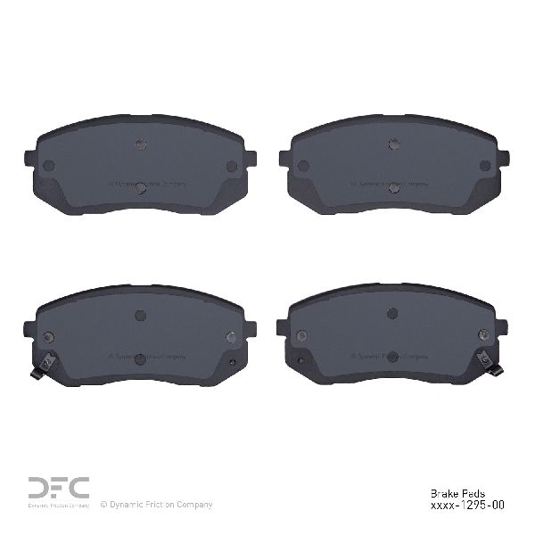 2014-2016 Kia Cadenza Disc Brake Pad Set - Front (Dynamic Friction)
