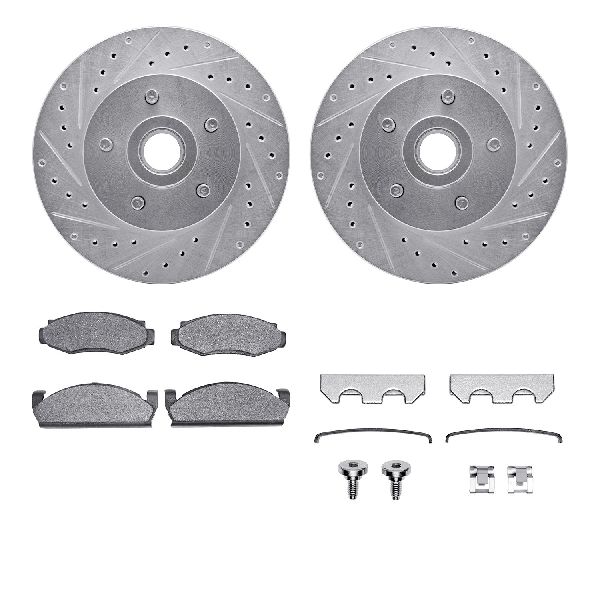 1975-1980 Ford Granada Disc Brake Kit - Front (Dynamic Friction)