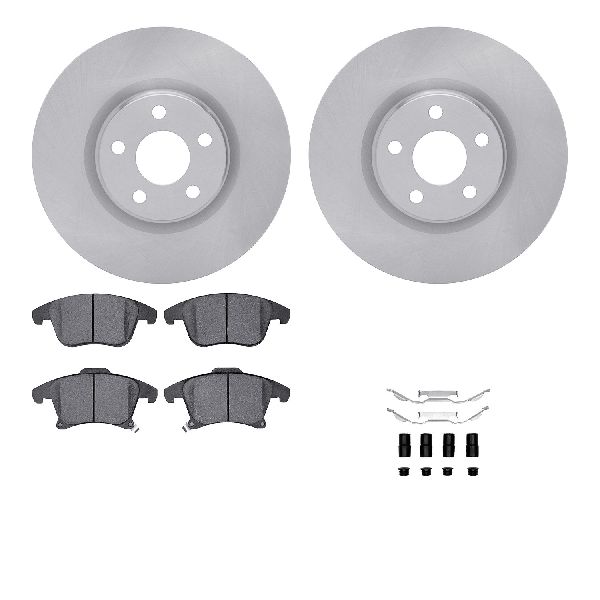 2017-2020 Lincoln MKZ Disc Brake Kit - Front (Dynamic Friction)