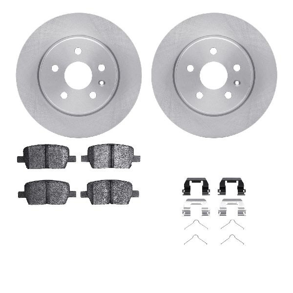 2016-2024 Chevrolet Camaro Disc Brake Kit - Rear (Dynamic Friction)