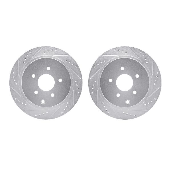 2014-2024 INFINITI Q50 Disc Brake Rotor Set - Rear (Dynamic Friction)