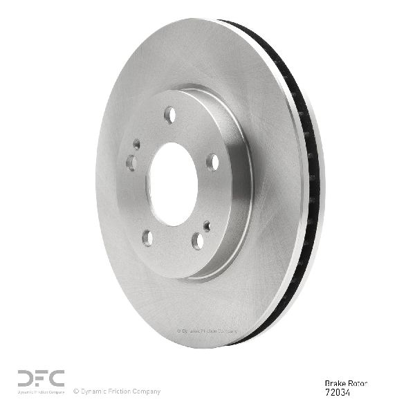 2003-2004 Mitsubishi Outlander Disc Brake Rotor - Front (Dynamic Friction)