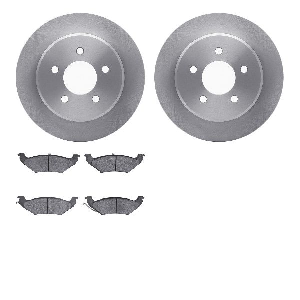 1997-2000 Dodge Grand Caravan Disc Brake Kit - Rear (Dynamic Friction)