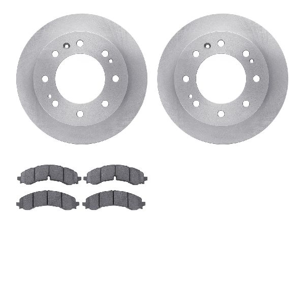 2020-2022 GMC Sierra 2500 HD Disc Brake Kit - Front (Dynamic Friction)