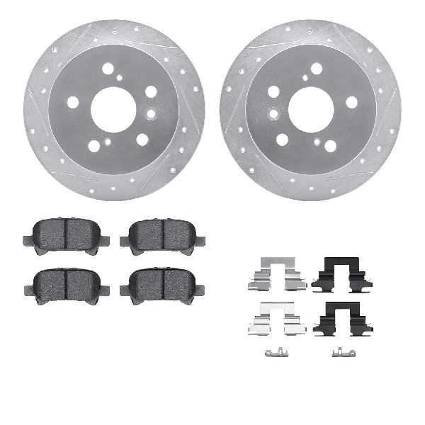 2002-2006 Toyota Camry Disc Brake Kit - Rear (Dynamic Friction)
