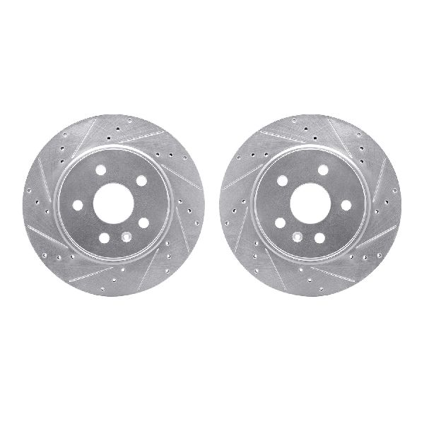 2016-2020 Cadillac CT6 Disc Brake Rotor Set - Rear (Dynamic Friction)