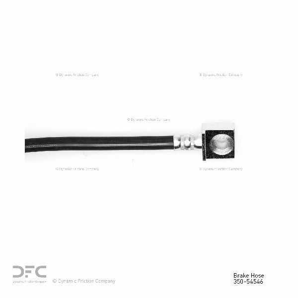 2003-2007 Ford E-250 Brake Hydraulic Hose - Rear Right Lower (Dynamic Friction)