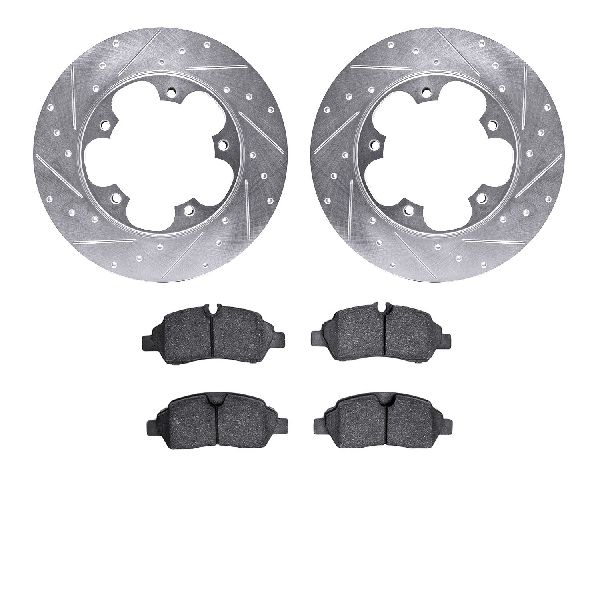 2015-2019 Ford Transit-150 Disc Brake Kit - Rear (Dynamic Friction)