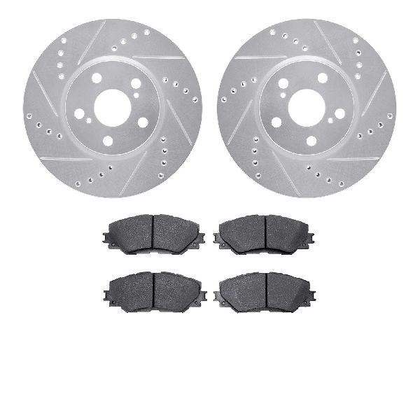 2008-2014 Scion xD Disc Brake Kit - Front (Dynamic Friction)