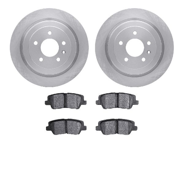 2013-2015 Cadillac ATS Disc Brake Kit - Rear (Dynamic Friction)