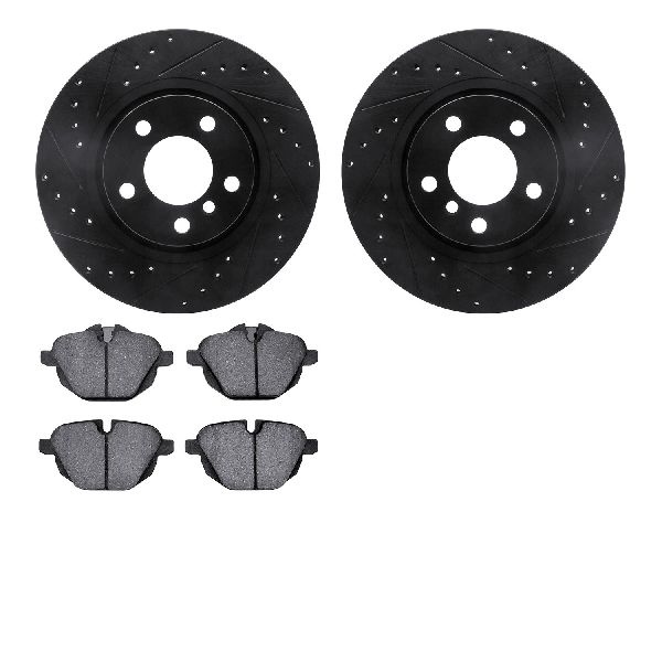 2015-2017 BMW X3 Disc Brake Kit - Rear (Dynamic Friction)