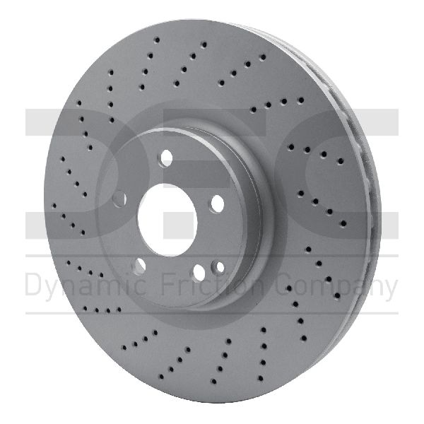 2004-2009 Mercedes-Benz SL600 Disc Brake Rotor - Front (Dynamic Friction)