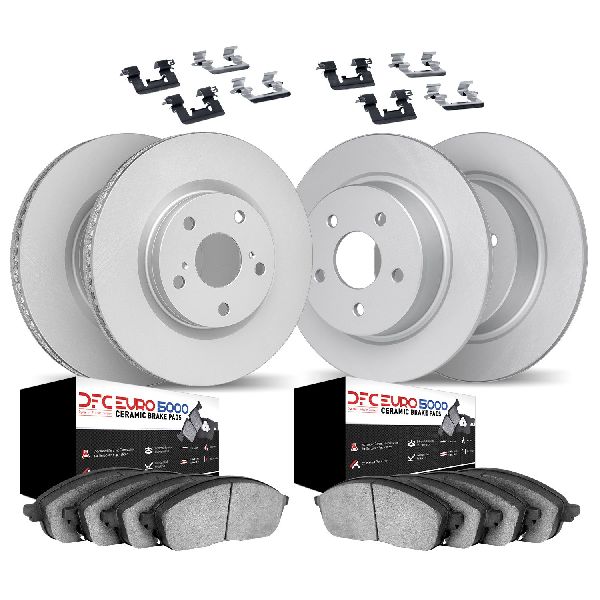 2004-2013 Mazda 3 Disc Brake Kit - Front and Rear (Dynamic Friction)