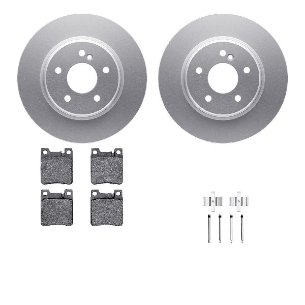 2006-2007 Mercedes-Benz C350 Disc Brake Kit - Rear (Dynamic Friction)
