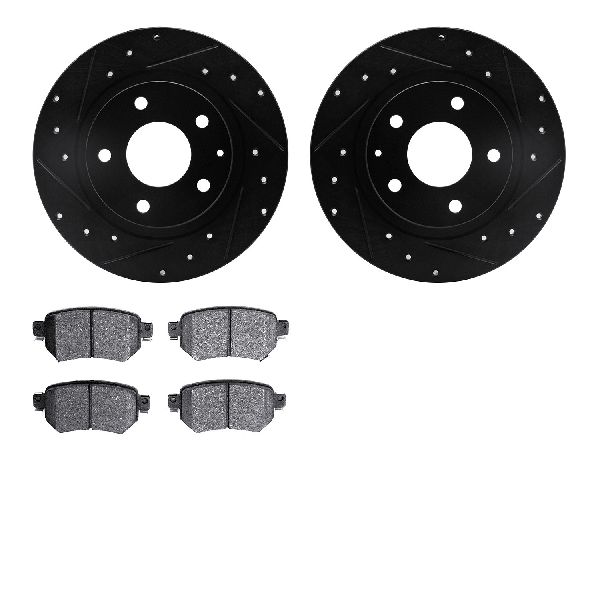2016-2021 Mazda 6 Disc Brake Kit - Rear (Dynamic Friction)