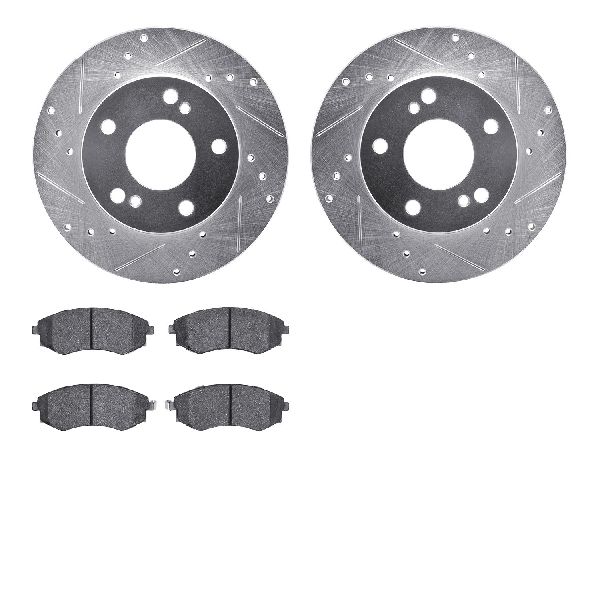 1996 Nissan 240SX Disc Brake Kit - Front (Dynamic Friction)