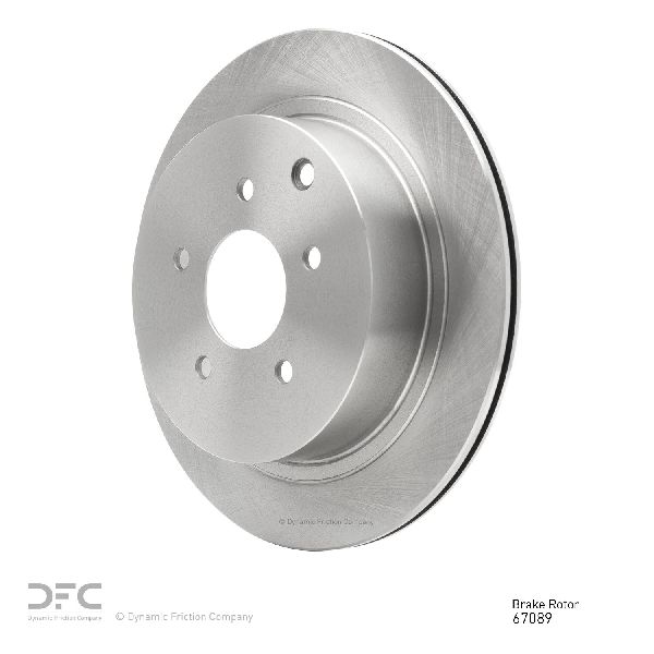 2014-2024 INFINITI Q50 Disc Brake Rotor - Rear (Dynamic Friction)