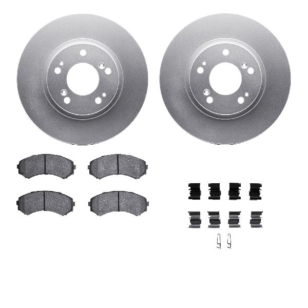 2004-2011 Mitsubishi Endeavor Disc Brake Kit - Front (Dynamic Friction)