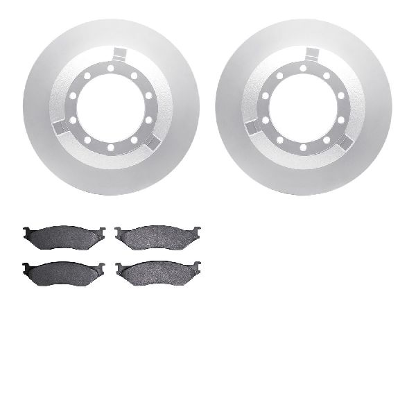 2002-2004 Ford F-550 Super Duty Disc Brake Kit - Rear (Dynamic Friction)