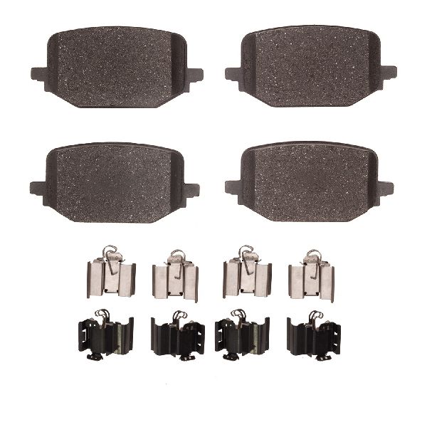 2020-2025 Lincoln Aviator Disc Brake Pad Set - Rear (Dynamic Friction)