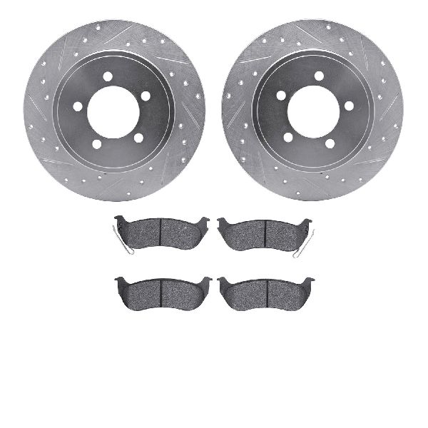 2006-2010 Mercury Mountaineer Disc Brake Kit - Rear (Dynamic Friction)