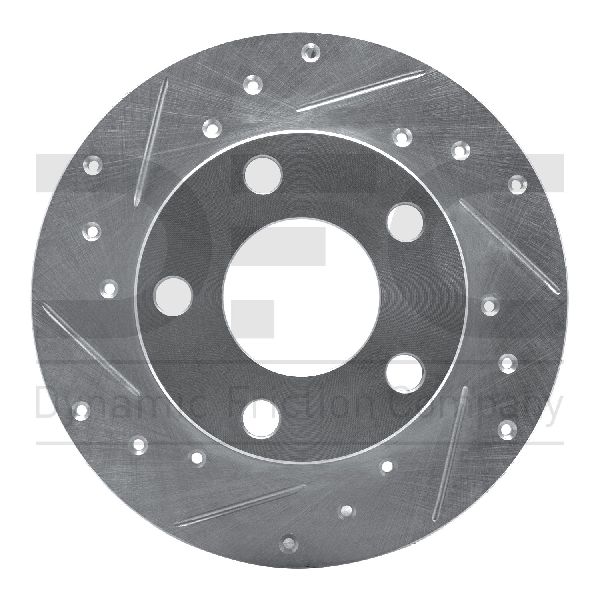 1996-2001 Audi A4 Quattro Disc Brake Rotor - Rear Left (Dynamic Friction)