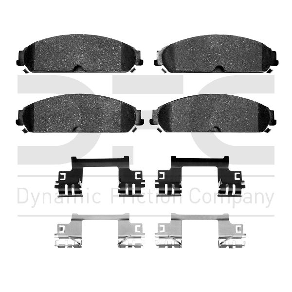 2011-2023 Chrysler 300 Disc Brake Pad Set - Front (Dynamic Friction)