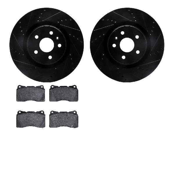 2012-2013 Buick Regal Disc Brake Kit - Front (Dynamic Friction)