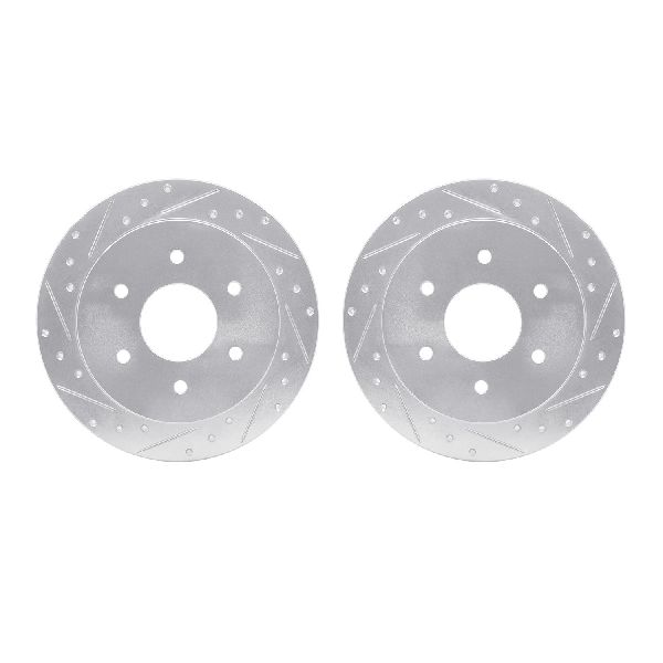 2004-2010 INFINITI QX56 Disc Brake Rotor Set - Rear (Dynamic Friction)