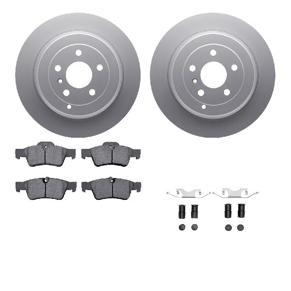 2006-2011 Mercedes-Benz ML350 Disc Brake Kit - Rear (Dynamic Friction)