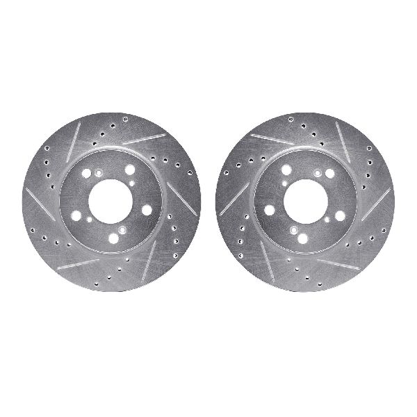 2005-2010 Honda Odyssey Disc Brake Rotor Set - Front (Dynamic Friction)