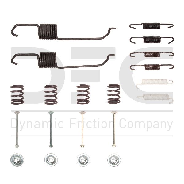 2000-2003 Mazda MPV Drum Brake Hardware Kit - Rear (Dynamic Friction)