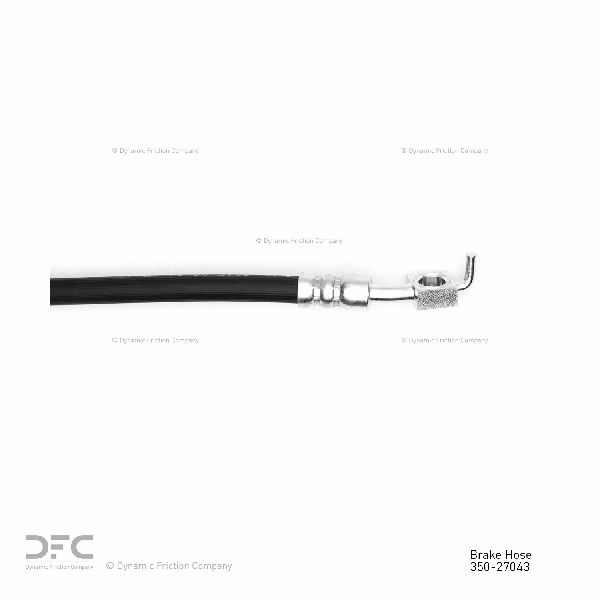 2007-2016 Volvo S80 Brake Hydraulic Hose - Rear Left Lower or Rear Right Lower (Dynamic Friction)