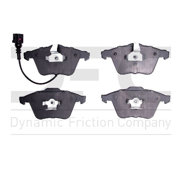 2009-2011 Volkswagen CC Disc Brake Pad Set - Front (Dynamic Friction)