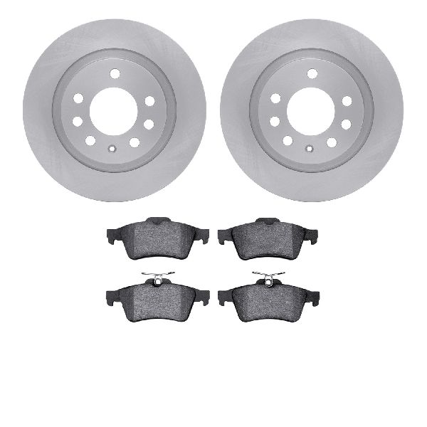 2007-2010 Saturn Sky Disc Brake Kit - Rear (Dynamic Friction)