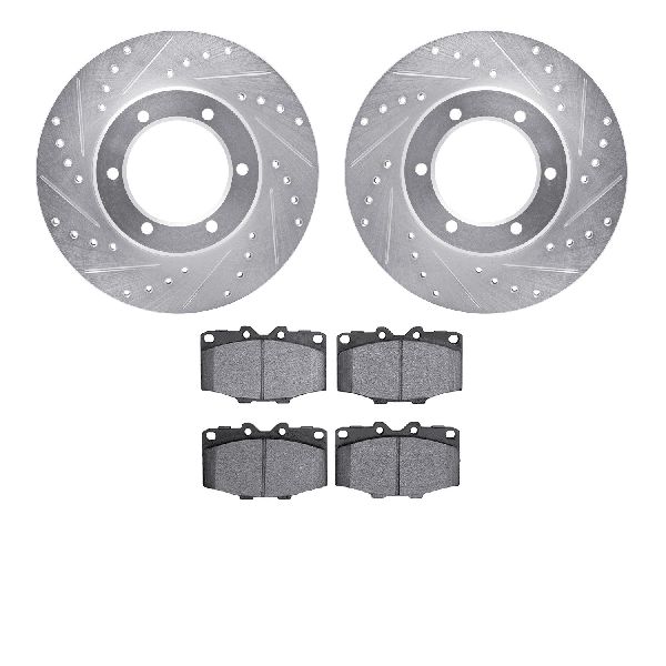 1986-1988 Toyota 4Runner Disc Brake Kit - Front (Dynamic Friction)